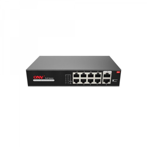 ONV H1108PSD 8-портовый 2-портовый коммутатор PoE