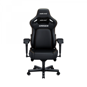 Кресло ANDASEAT KAISER 4 XL UP TO 180KG/LEATHER/ELEGANT BLACK