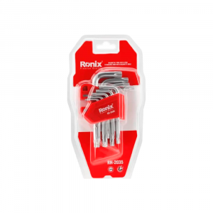 Набор магнитных ключей Torx с короткой рукояткой Ronix (9 шт.) RH-2035