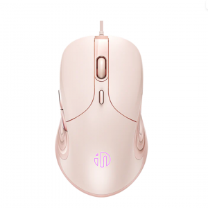 Мышь беспроводная Inphic B8 pink Wired Gaming Mouse Silent