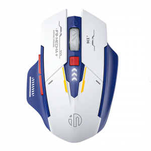 Мышь беспроводная Inphic F9 White Blue Wireless Mouse Supports 2.4G