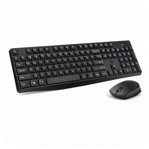 Беспроводной комплект (клавиатура + мышь) HP CS10 Combo Plus Wireless (Раскладка: ENG/RUS, Цвет: Black)