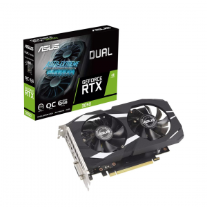 Видеокарта RTX 3050 6 GB GDDR6 ASUS DUAL OC 96BIT