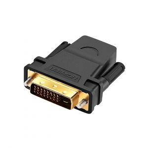 Конвертер UGREEN с DVI (Папа) на HDMI (Мама)