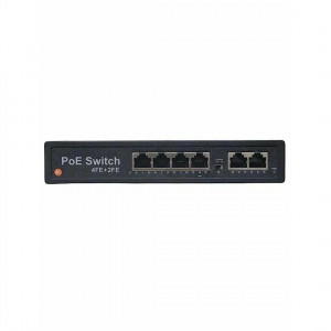 Свитч PoE STARSAT RD-104P2U60 (4 PoE + 2 Uplink, 60W)