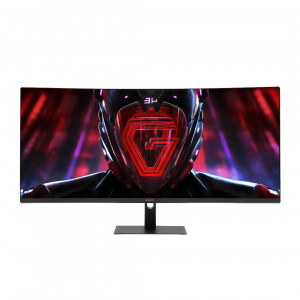 Игровой монитор Xiaomi Redmi G34WQ (ELA5394C), 34\", Curved, VA, 3440×1440 (Ultra-WQHD), 180 Гц, 1 мс, 2×HDMI, 2×DisplayPort, черный