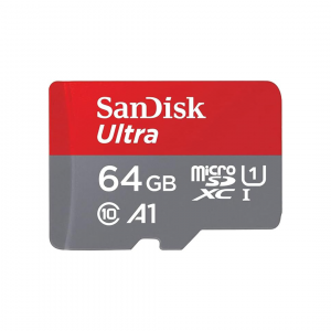 Карта памяти SanDisk Ultra SDXC 64GB Class 10 UHS-I, до 100 МБ/с