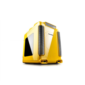 Корпус для ПК Deepcool Steam Castle Yellow, Mini-Tower, жёлтый