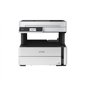 Принтер Epson EcoTank M3170 A4, монохромное струйное, СНПЧ, Wi-Fi, Ethernet, факс, автоматическая двусторонняя печать (Duplex)