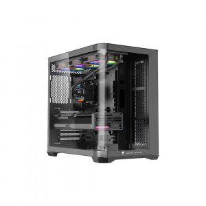 Корпус JUNGLE LEOPARD AC-01 ATX, без БП, стекло, 1×USB 3.0 + 2×USB 2.0