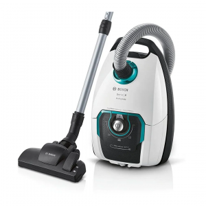 Пылесос Bosch BGL8HYG2, 1800 Вт, мешок 5 л, белый/зелёный