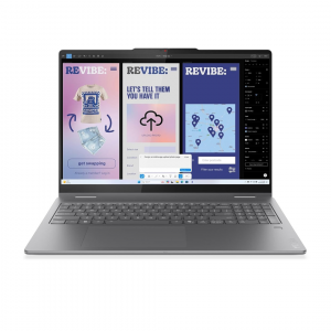 Ноутбук Lenovo Yoga 7 14\" OLED Touch / Intel Core Ultra 7 256V / 16 ГБ RAM / 512 ГБ SSD / Серый