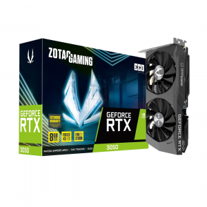 Видеокарта ZOTAC GeForce RTX 3050 Twin Edge 8GB GDDR6 128-bit PCI-E