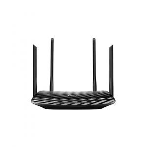 Wi-Fi роутер TP-Link Archer C6 AC1200, 1×WAN, 4×LAN Gigabit, 4 антенны, 2.4/5 ГГц, Black (NETTAC6)