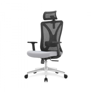 Эргономичное кресло NOEL Prima-H Mesh+Fabric 2D (Grey)