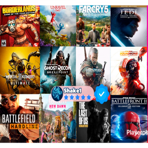 АККАУНТ 12+ ПЛАТНЫХ ИГР