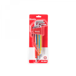Шестигранник 9 цветов RONIX RH-2042