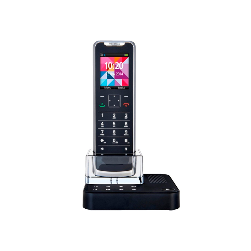 Стационарный телефон Motorola TWIN IT.6.2T Черный