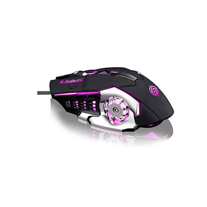 K-Snake Проводная USB Оптическая игровая компьютерная мышь
