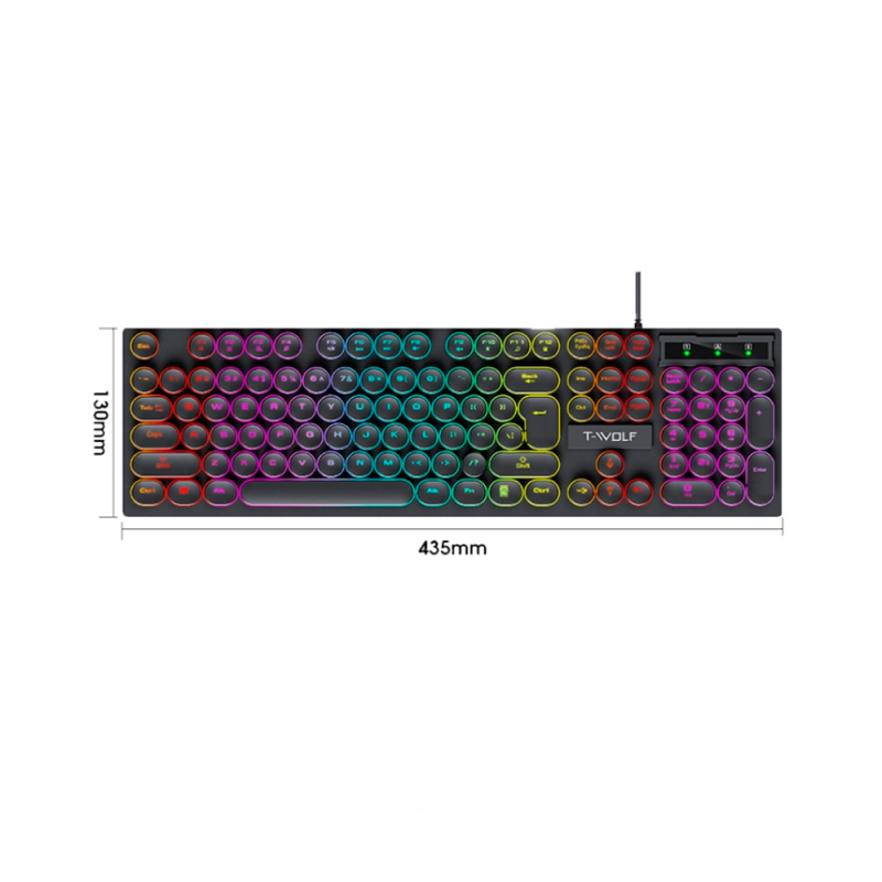 Игровая клавиатура T-WOLF T80